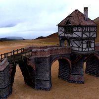 Norsca Bridge in 3ds obj and fbx formats