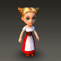 Cartoonish Civilian Female