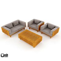 Skargaarden Falsterbo exterior lounge set