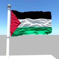 Palestinian territories flag