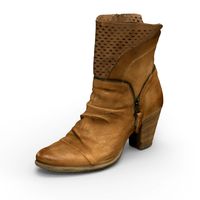 Woman boot 3D Scanned 3D Model
