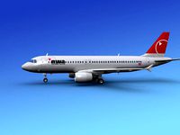 Airbus A320 Northwest Airlines 2