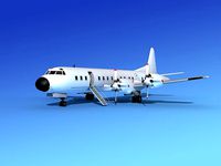 Lockheed L-188 Electra HP Unmarked 5