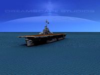 Essex Class Aircraft Carrier CV-17 USS Bunker Hill