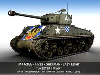 M4A3E8 Sherman - Easy Eight - Skeeter Hawk