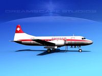 Convair CV-340 Swissair