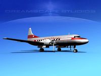 Convair CV-340  Western Airlines