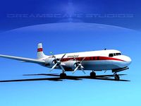 Douglas DC-7C Spantax