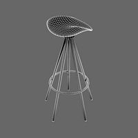 Dwr Jamaica Aluminium Barstool