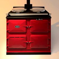 AGA stove red