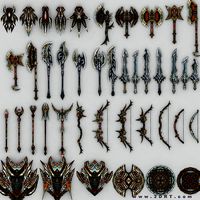 Fantasy arms set