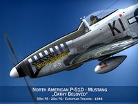 North American P-51D Mustang - Cathy Beloved
