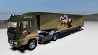 TGX 680 MAN Truck and Trailer