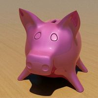 Piggy bank 3D Model