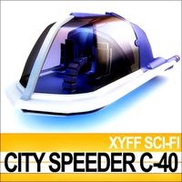 Xyff Sci-Fi City Speeder C 40