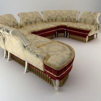 Baroque Antique Sofa