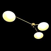 Chandelier By Angelo Lelli For Arredoluce