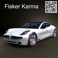 Fisker Karma 2012 white