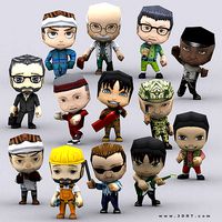 3DRT -  Chibii People Males