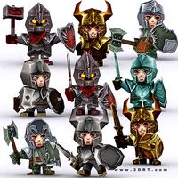 3DRT - Chibii Realm Characters
