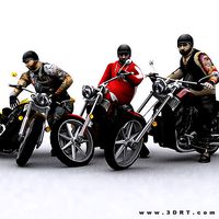 3DRT - Motorbikes Collection