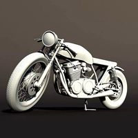 Cafe Racer Motorcycle