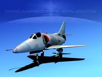 Douglas A-4D Skyhawk V18 USN Aggr