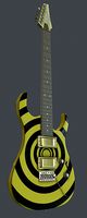 Yellow electra guitar