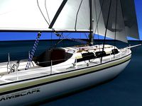 34 Ft Cutter Sailboat