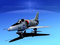 Douglas A-4D Skyhawk V20 USN
