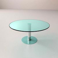Glass Circular Table