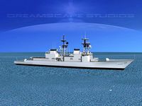 Spruance Class DD992 USS Fletcher
