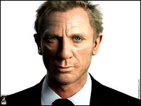 Realistic Daniel Craig 3D model
