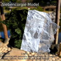 Sharp Scanned Rockwall Game-Ready