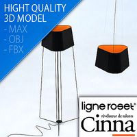 Floor lamp and hanging lamp Trinitas by Dogg Design