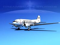 Douglas R-4D Dakota US Marines V2