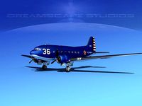 Douglas R-4D Dakota US Navy V1