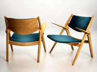 CH28 Sawhorse Easy Chair