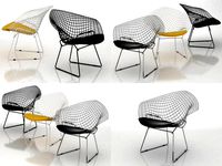 Bertoia Small Diamond Chair