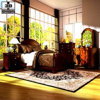Ashley Leighton Poster Bedroom Set