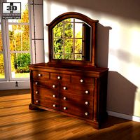 Ashley Leighton Dresser Mirror