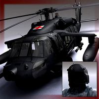 Battlehawk Military Helicopter
