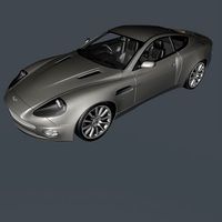 Aston Martin Vanquish luxury sports coupe