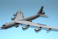 Boeing B52 Stratofortress USAF military aircraft