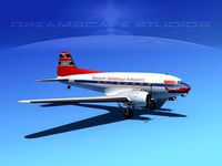 Douglas DC-3 Braniff