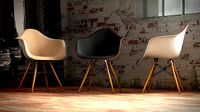 Vitra Eames plastic armchair