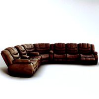 Corner sofa Ashley Revolution Burgundy