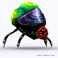 3DRT - Insectoid Monster Tick