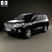 Toyota Land Cruiser J200 with HQ interior 2013