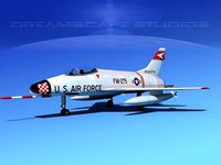 North American F-100D Super Sabre V06 USAF